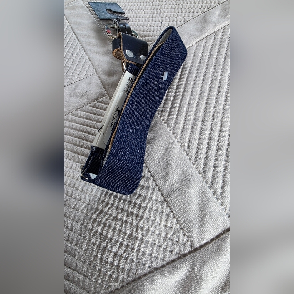 NWT Wilson Youth Baseball/Softball Adjustable Elastic Belt In Navy - Picture 2 of 3